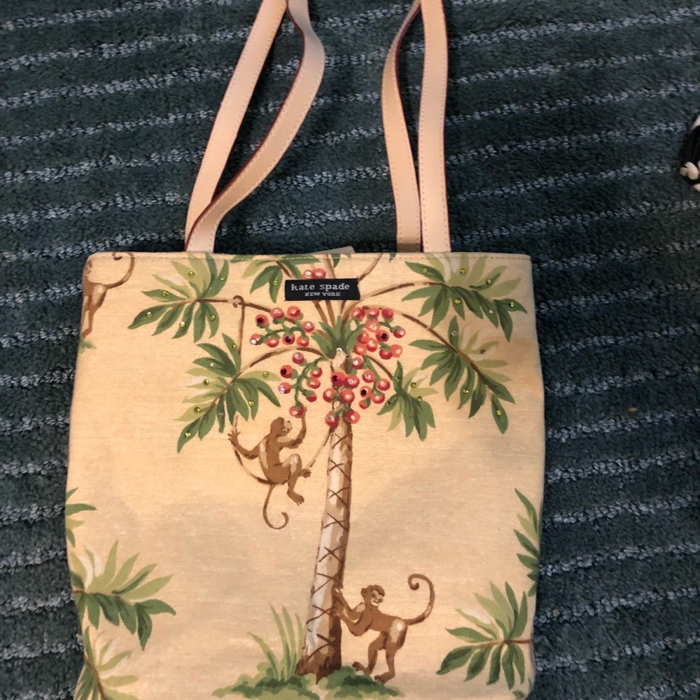 Glam purse with lots of sparkle and monkeys!